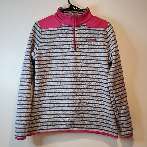 Vineyard Vines Jackets & Blazers - Vineyard Vines Women's 1/4 Zip Pullover Sweater Long Sleeve Size XS STYLE 2K0842